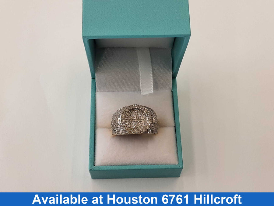 Men's Ring - Yellow Gold 10k (.417) 6 grams Size 10