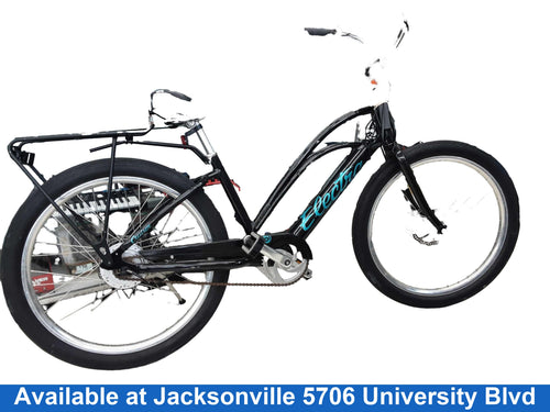Electra Cruiser Go Black Powered Bike Scooter