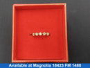 Women's Ring - Yellow Gold 14k (.585) 1.6 grams Size 5.5