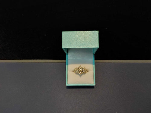Women's Ring - Yellow Gold 10k (.417) 4.8 grams Size 20