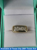 Men's Ring - Yellow Gold 10k (.417) 3.3 grams Size 8.5