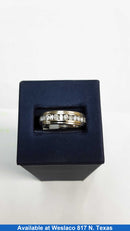Ring - Wedding Band - White Gold 10k (.417) 9.1 grams Size 9
