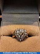 Women's Ring - Yellow Gold 10k (.417) 4.5 grams Size 7.5