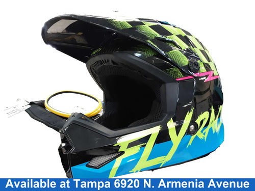 Fly Racing Dot Black Helmet