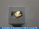 Women's Ring - Yellow Gold 14k (.585) 4.1 grams Size 8.5