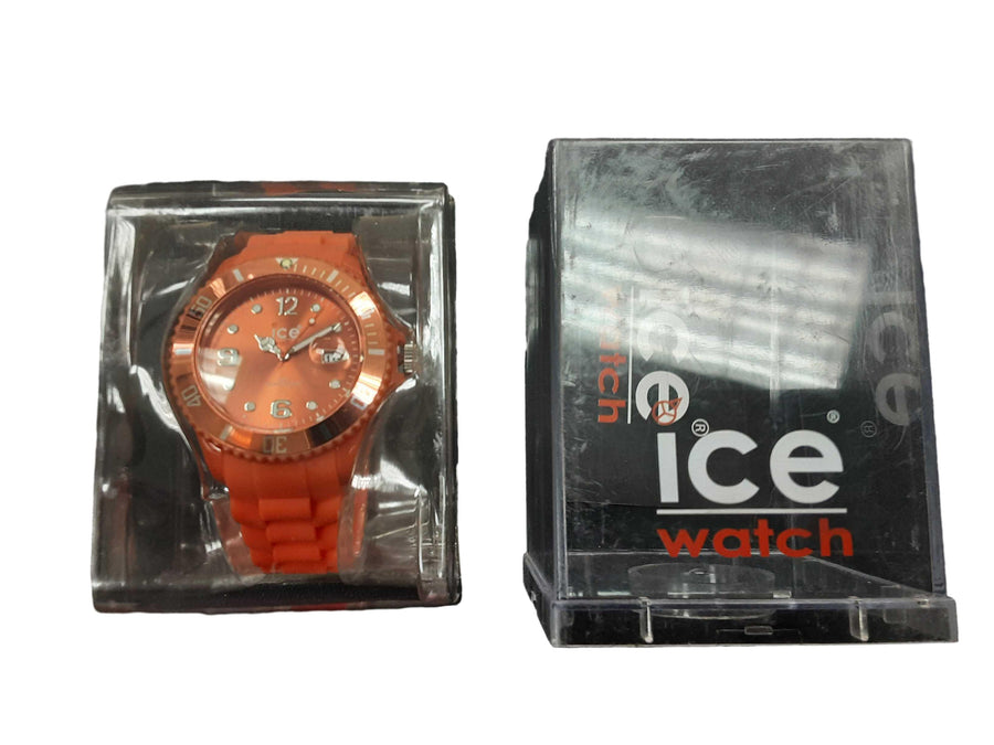 Ice Orange Silicone Orange Regular Watch