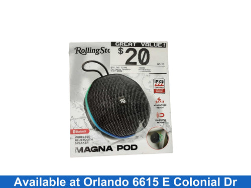 Rolling Stone 182685 Black Portable Speaker