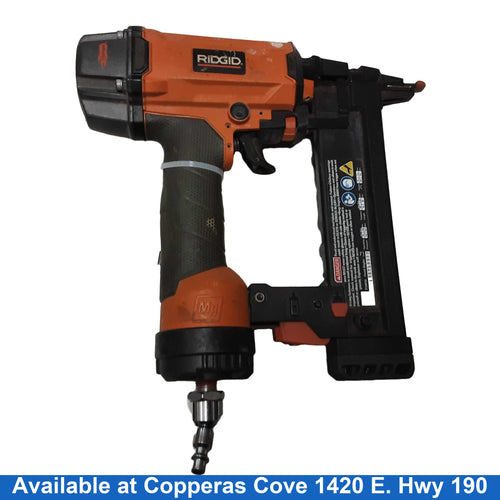 Ridgid Aw133719577 Orange Pneumatic Brad Nailer