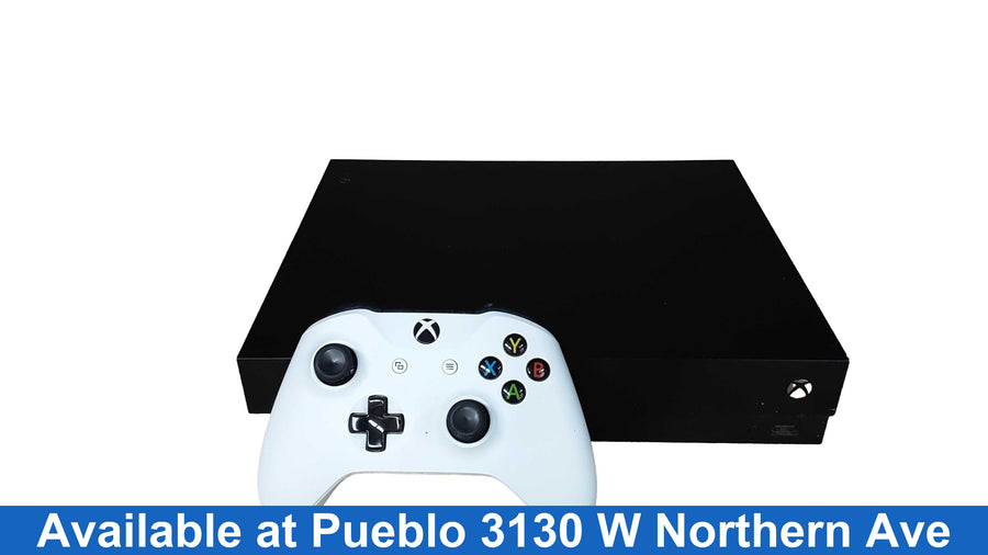 Microsoft Xbox One X (1tb) 1 Tb Black Video Game Console