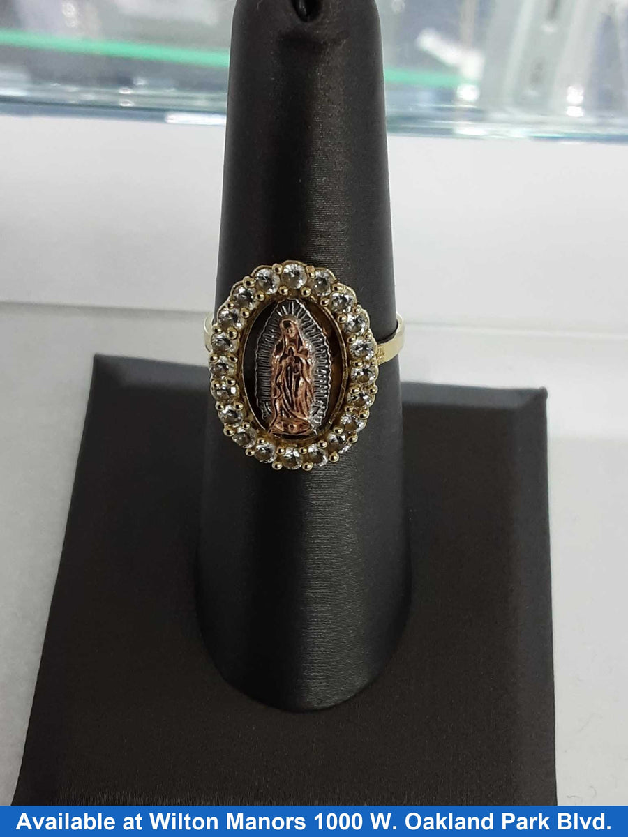 Women's Ring - Yellow Gold 14k (.585) 2.8 grams Size 6