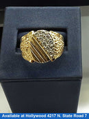 Ring - Wedding Band - Yellow Gold 10k (.417) 5.5 grams Size 8