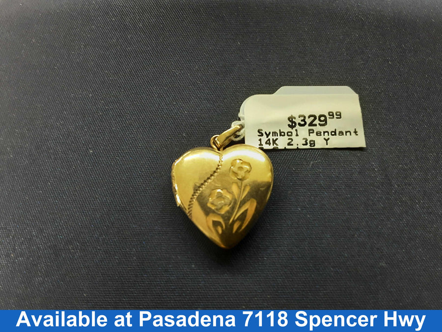 Symbol Pendant - Yellow Gold 14k (.585) 2.3 grams