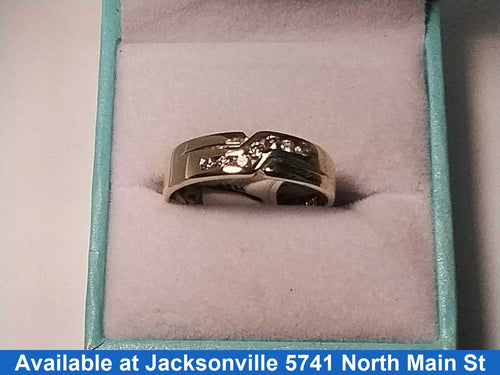 Ring - Wedding Band - Yellow Gold 14k (.585) 3.3 grams Size 10