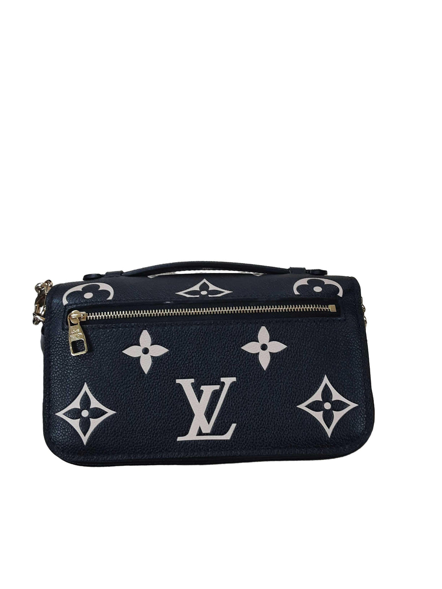 Louis Vuitton Pochette Metis East West Black Purse / Handbag