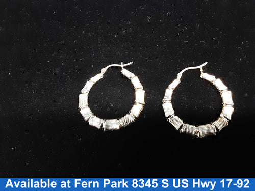 Bangle Earrings - Yellow Gold 10k (.417) 3.7 grams