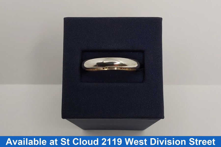 Ring - Wedding Band - Silver 3.52 grams Size 11