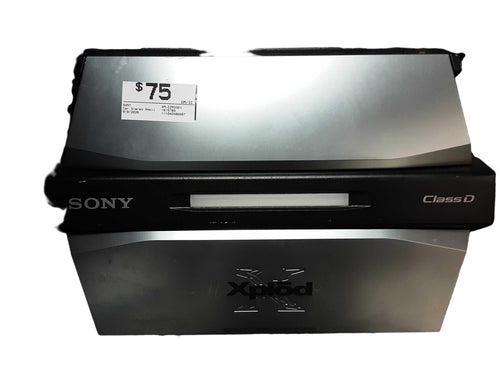 Sony Xm-zzr3301 Gray Car Audio Amplifier