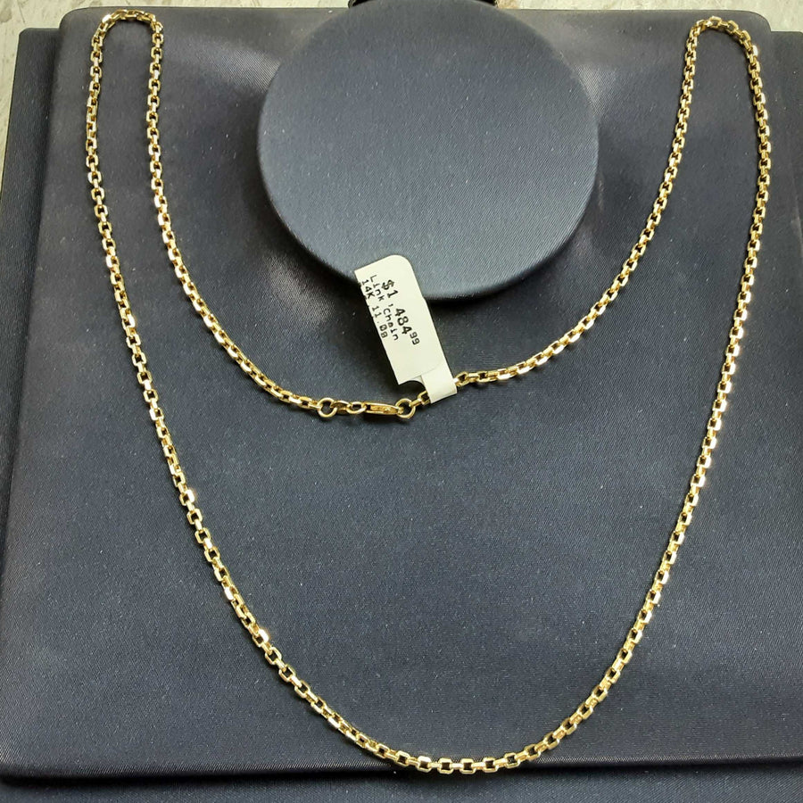 Link Chain - Yellow Gold 14k (.585) 11 grams 23 inch