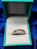 Ring - Wedding Band - White Gold 10k (.417) 2.2 grams Size 10