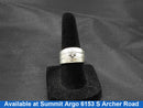 Ring - Engagement Set - White Gold 14k (.585) 8.2 grams Size 5