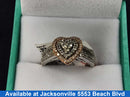 Women's Ring - White Gold 10k (.417) 4.8 grams Size 7