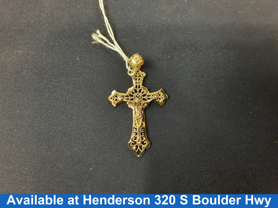 Religious Pendant - Yellow Gold 10k (.417) 1.4 grams