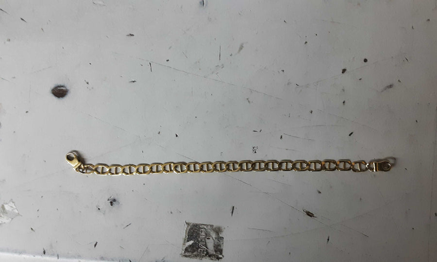 Cuban Link Bracelet - Yellow Gold 14k (.585) 10.1 grams 9 inch