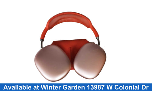 Apple A2096 Orange Stereo Headphone