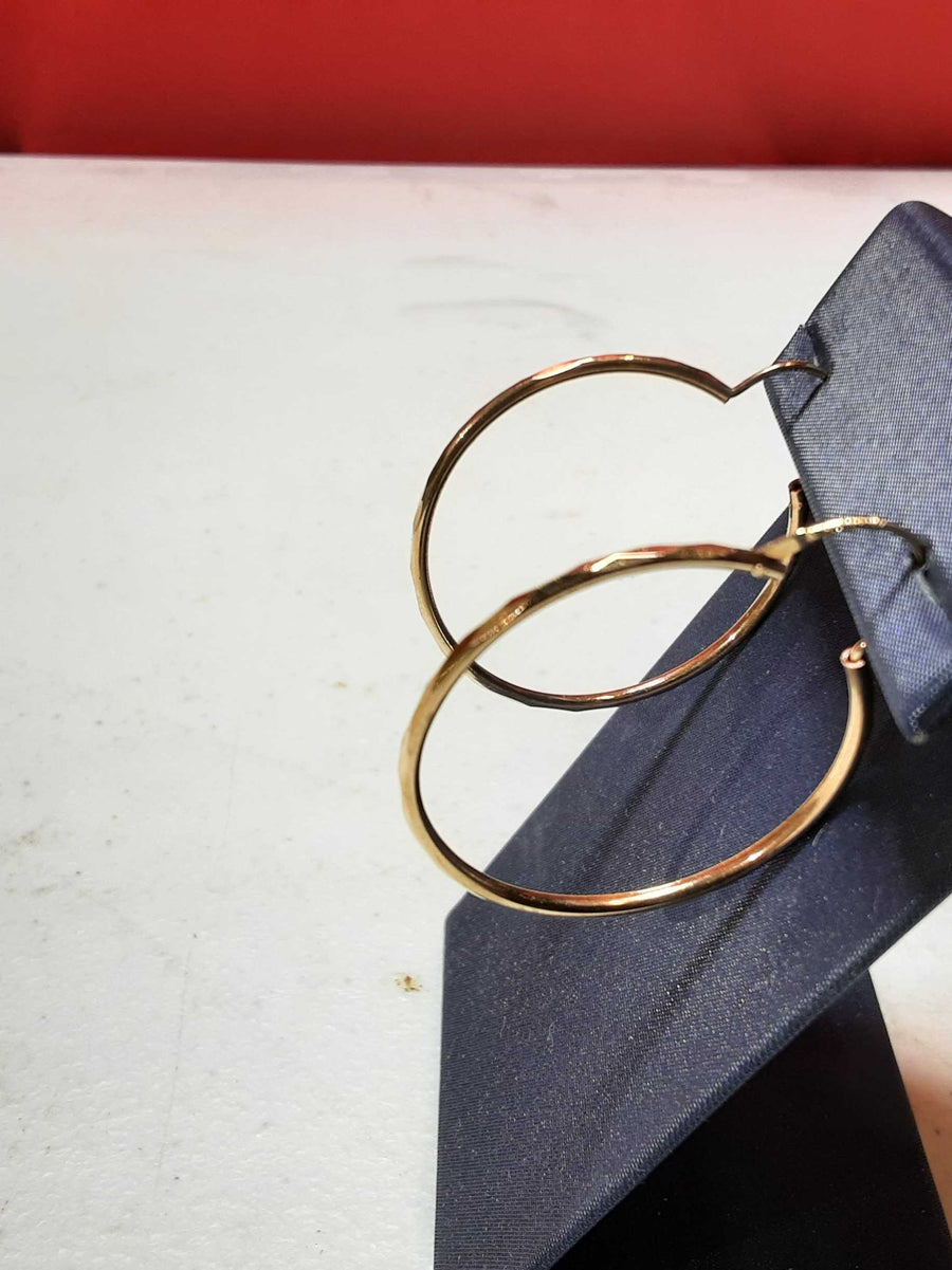 Bangle Earrings - Yellow Gold 10k (.417) 2.7 grams
