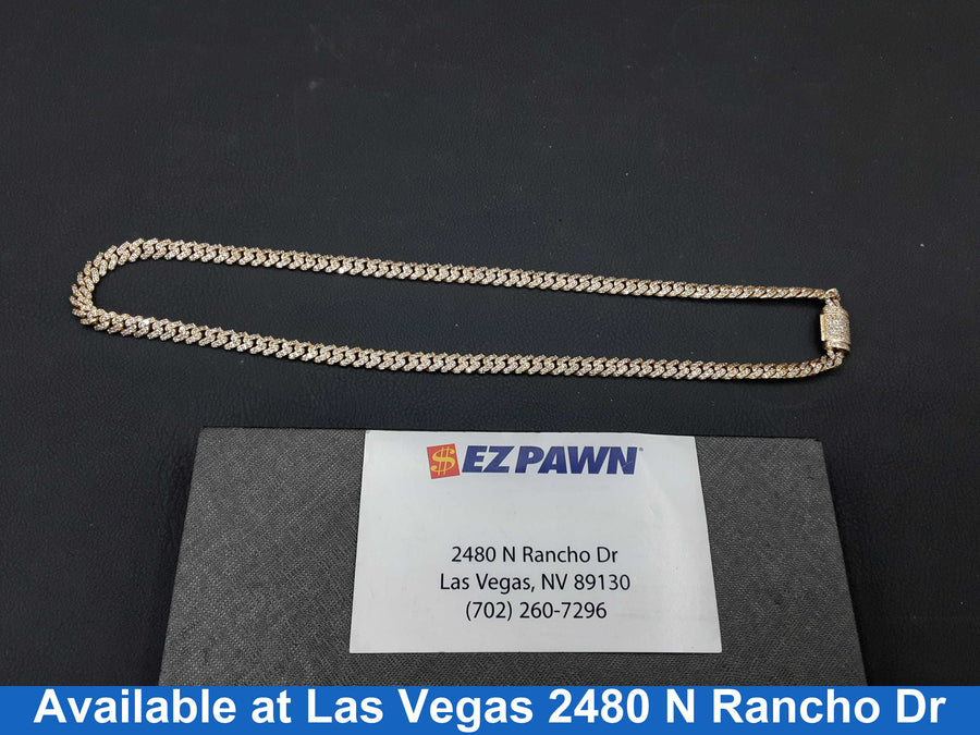 Cuban Link Chain - Yellow Gold 10k (.417) 68.4 grams 28 inch