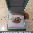 Men's Ring - White Gold 14k (.585) 8.4 grams Size 10