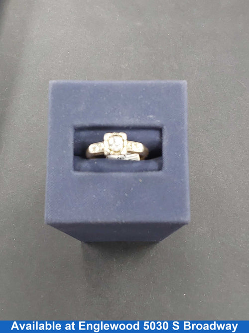 Women's Ring - Solitaire - Yellow Gold 14k (.585) 2.6 grams Size 6