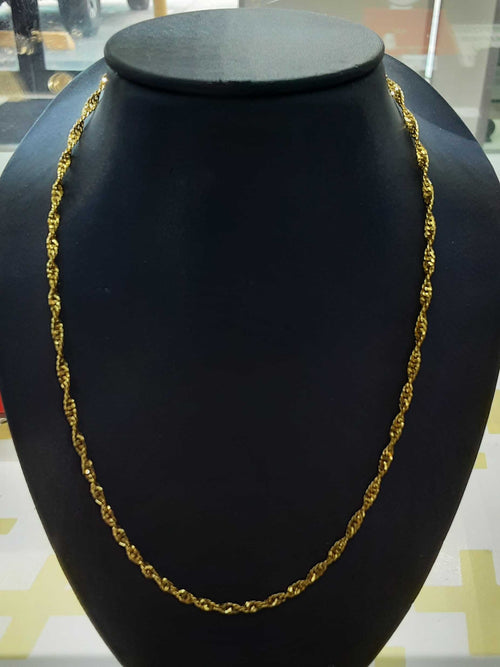Rope Chain - Yellow Gold 14k (.585) 6 grams 20 inch