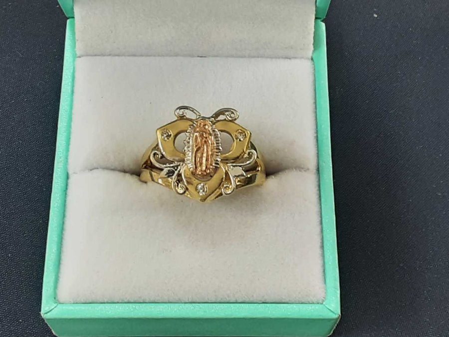 Women's Ring - Yellow Gold 14k (.585) 4.9 grams Size 8