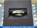 Women's Ring - Anniversary - White Gold 14k (.585) 1.8 grams Size 7.5