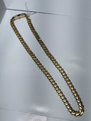 Cuban Link Chain - Yellow Gold 14k (.585) 20.1 grams 17 inch