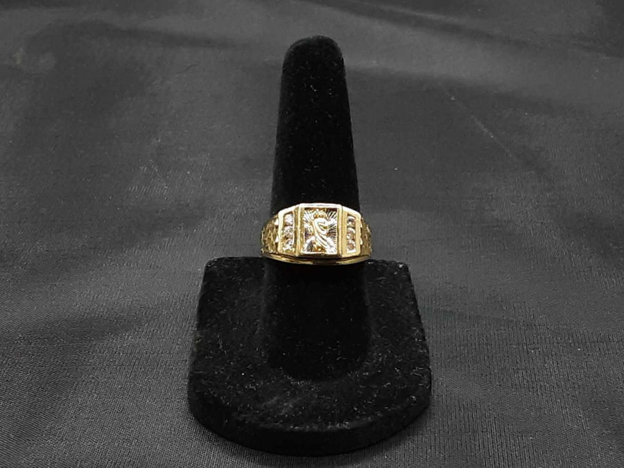 Men's Ring - Yellow Gold 14k (.585) 5 grams Size 5