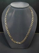Figaro Chain - Yellow Gold 10k (.417) 11.9 grams 18 inch