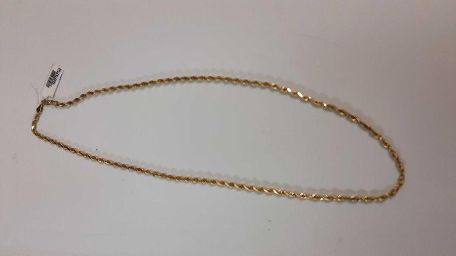 Rope Chain - Yellow Gold 14k (.585) 12.01 grams 20 inch