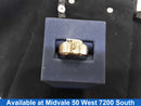 Men's Ring - Yellow Gold 14k (.585) 4.4 grams Size 7