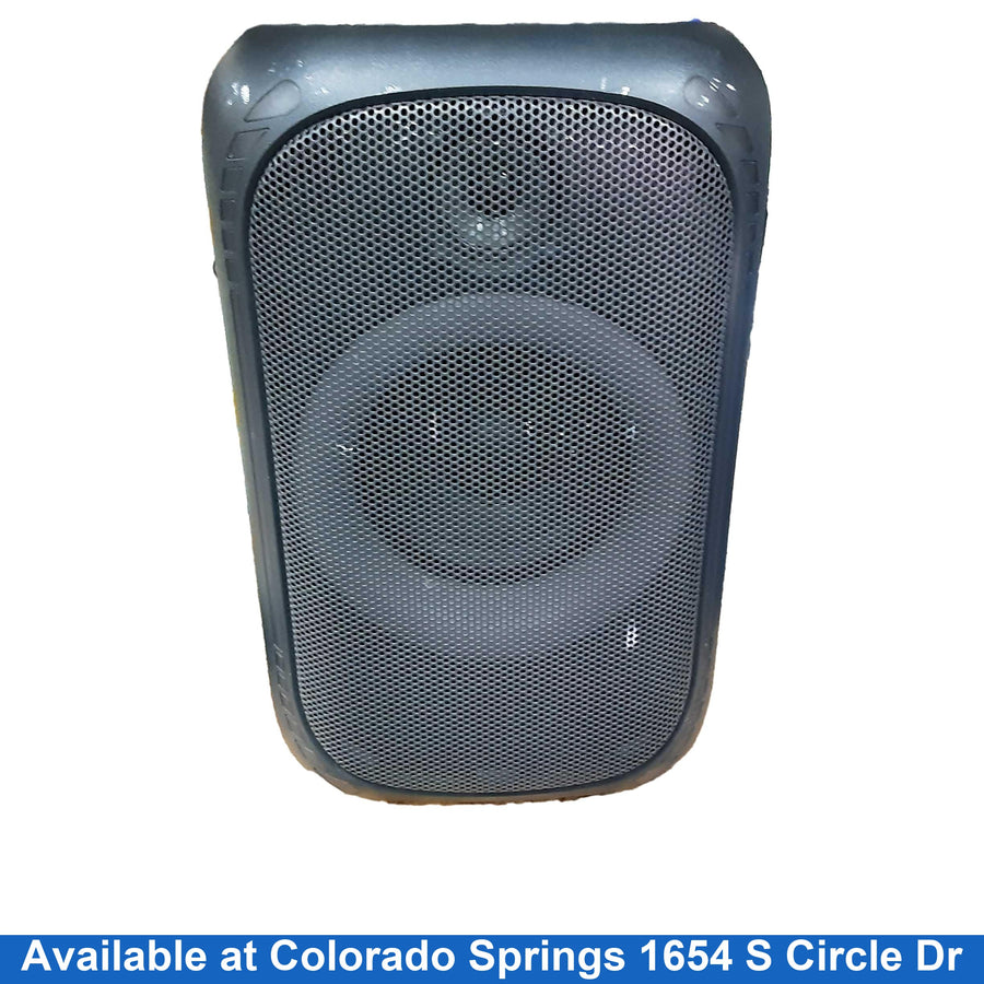 Onn. 100094812 Blue Portable Speaker