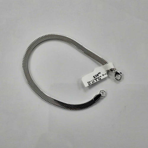 Herringbone Bracelet - Silver 6 grams 5 inch