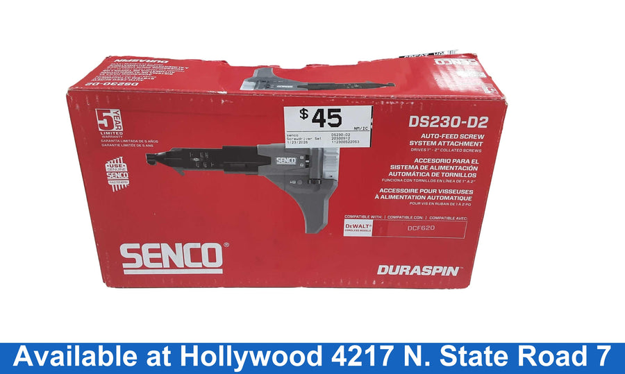 Senco Ds230-d2 Black Screwdriver