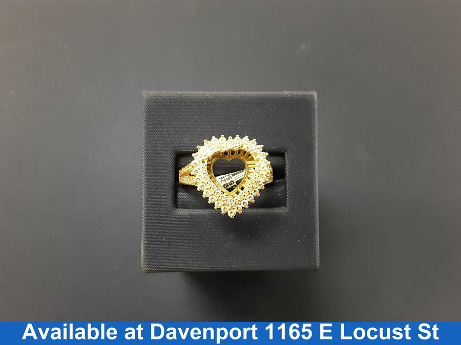 Women's Ring - Yellow Gold 14k (.585) 4.1 grams Size 8
