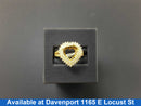 Women's Ring - Yellow Gold 14k (.585) 4.1 grams Size 8