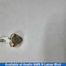 Women's Ring - Yellow Gold 10k (.417) 5.4 grams Size 9.5