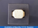 Men's Ring - Yellow Gold 10k (.417) 7.1 grams Size 12