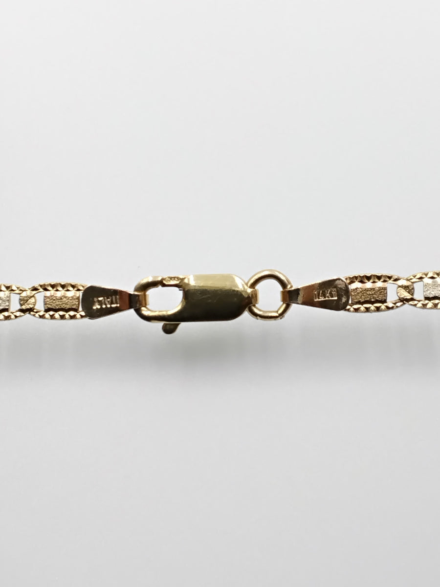 Gucci Chain - Tricolor Gold 14k (.585) 9.8 grams 20 inch