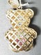 Bear Pendant 10k Yg 9.9 Grams