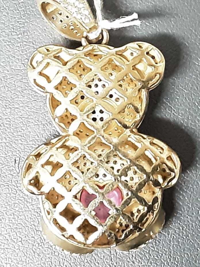Bear Pendant 10k Yg 9.9 Grams